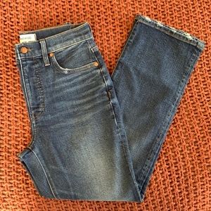 NWOT Madewell Slim Demi Boot Jeans